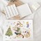 20 Wells Porcelain Paint Palette with Cover Ceramic Palette Mixing Tray for Painting Watercolor Gouache Color Mixing Painting Palette Hobby and Crafts